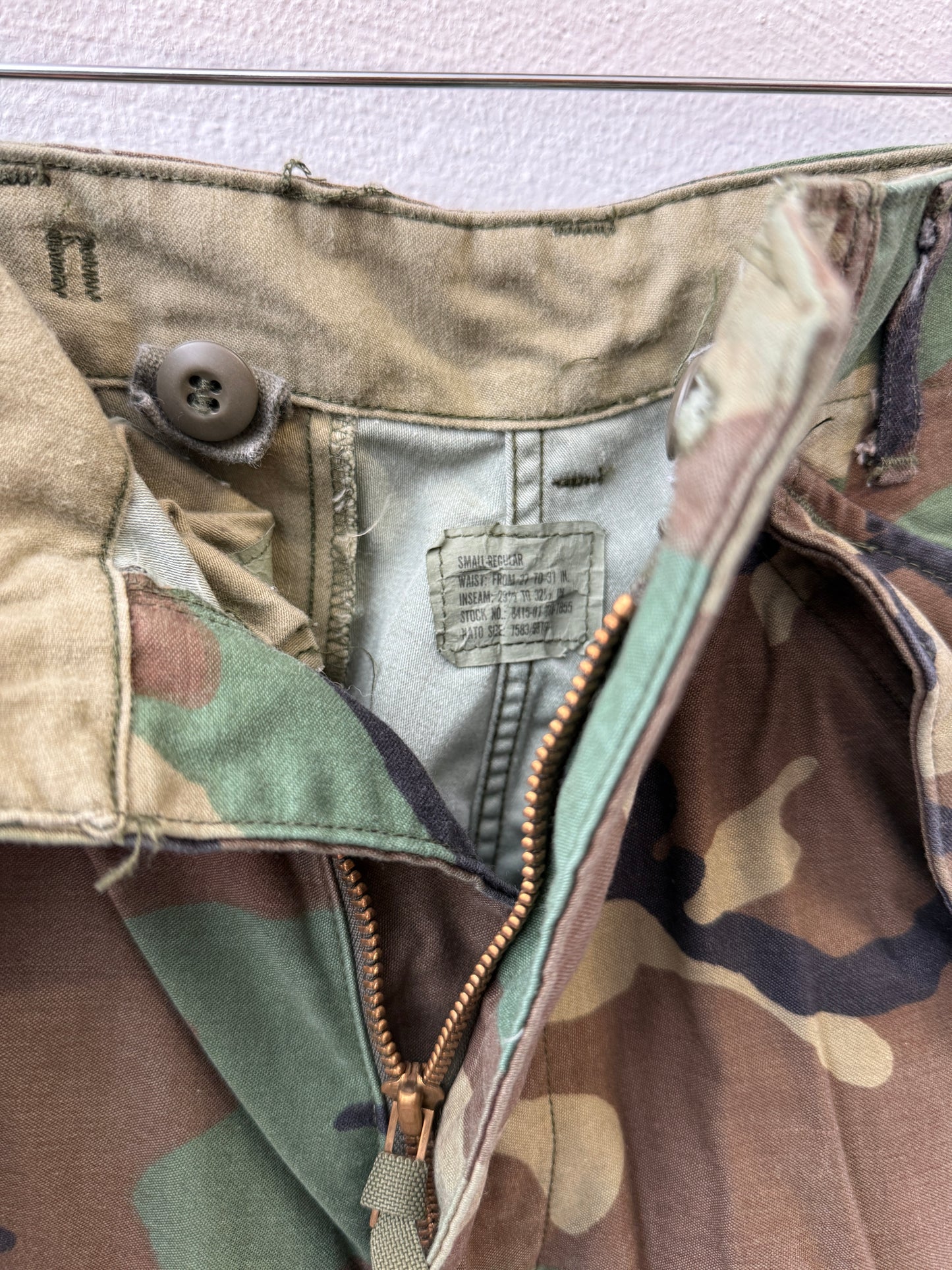 Vintage Woodland Cargo Pants M65 Us Army “W31”