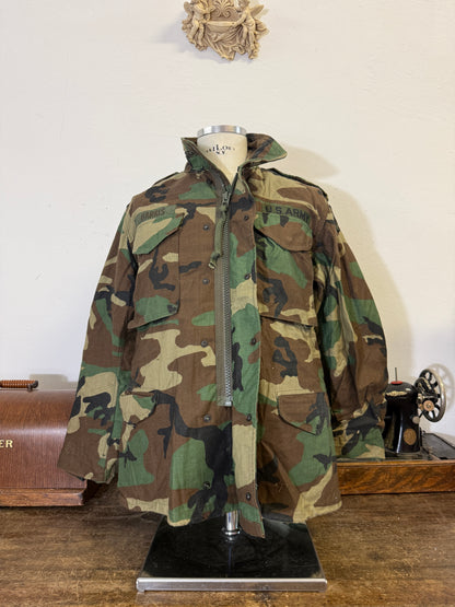 Vintage Woodland Field Jacket M65 Us Army “S”