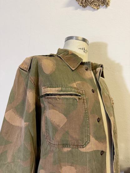 Vintage 90’s Hungarian Army Overshirt “L”