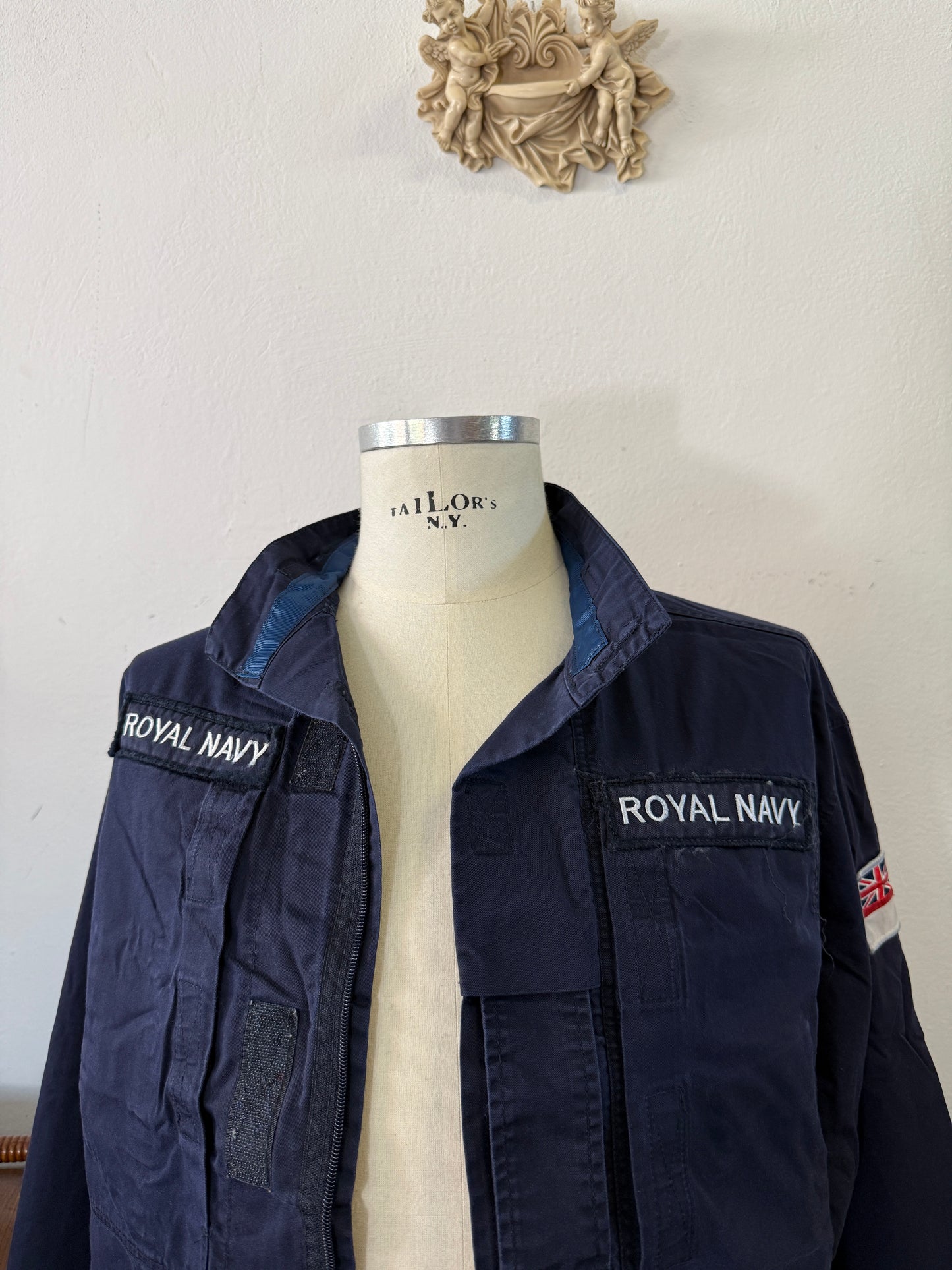 Vintage British Royal Navy Jacket “L”