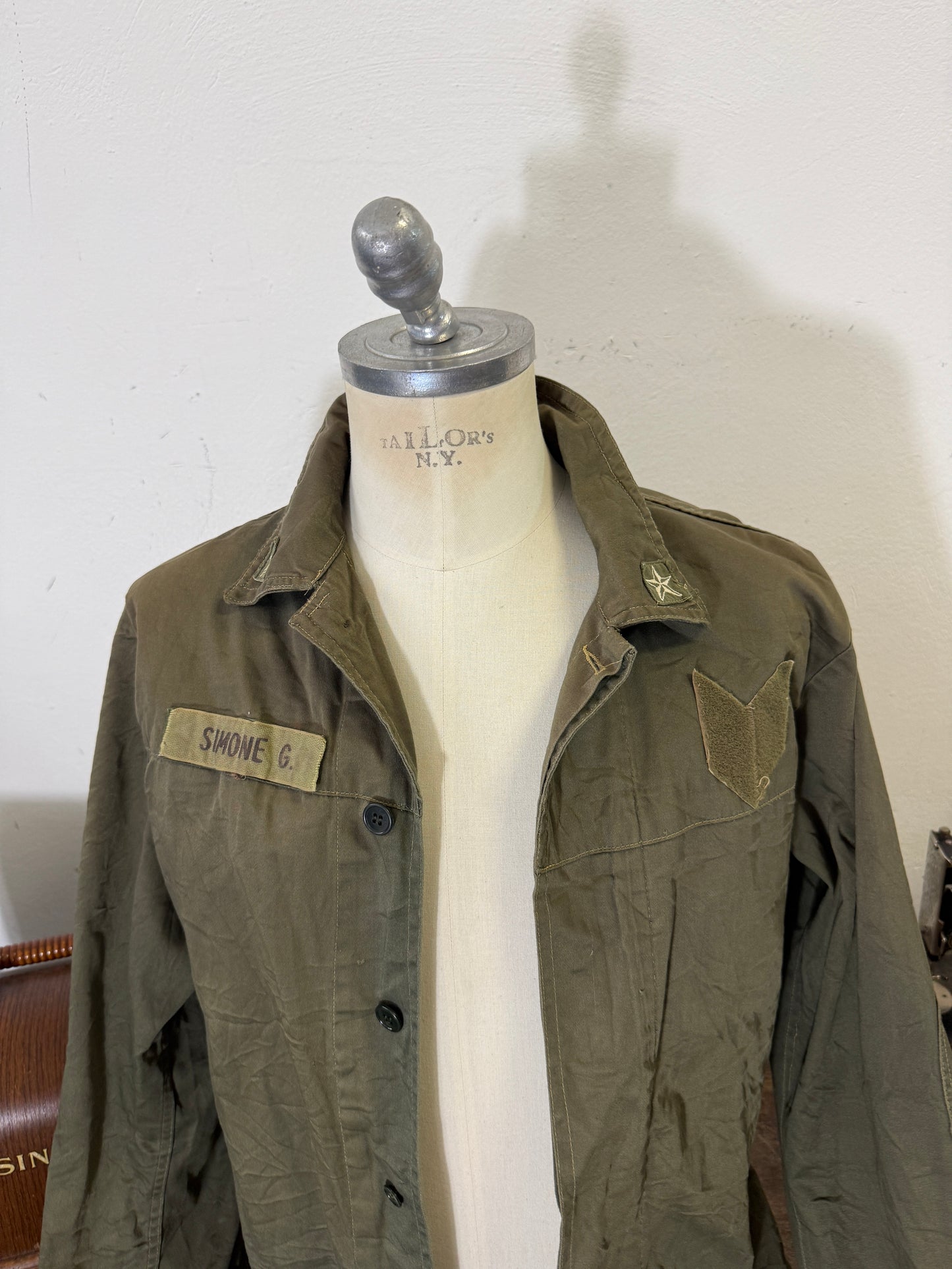 Vintage 80’s Italian Army Jacket “L”