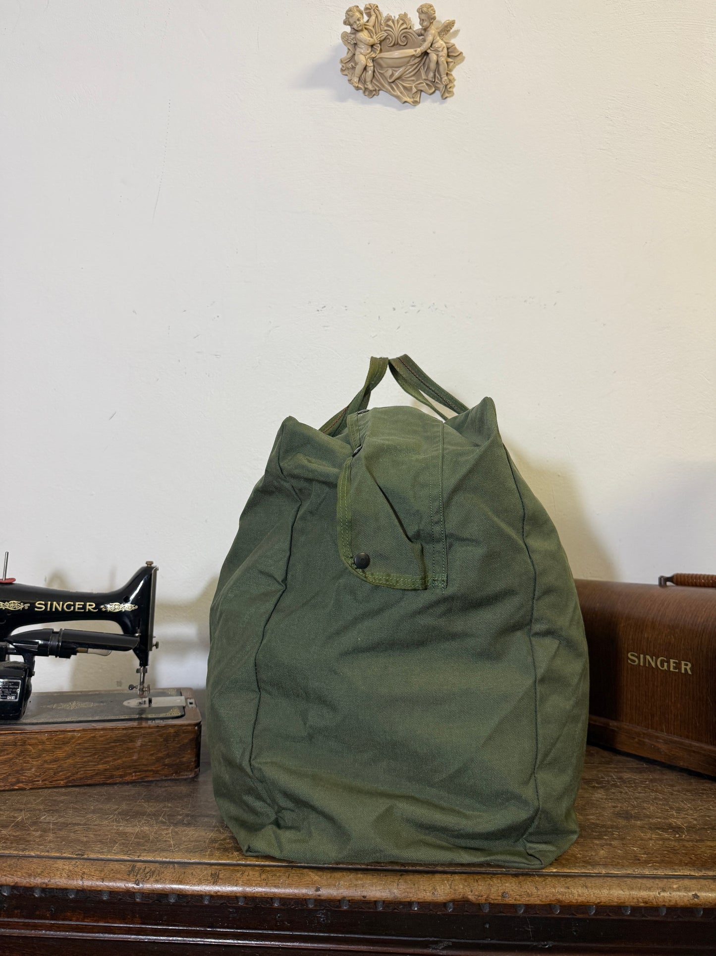 Vintage Nylon Us Flyers Kit Bag