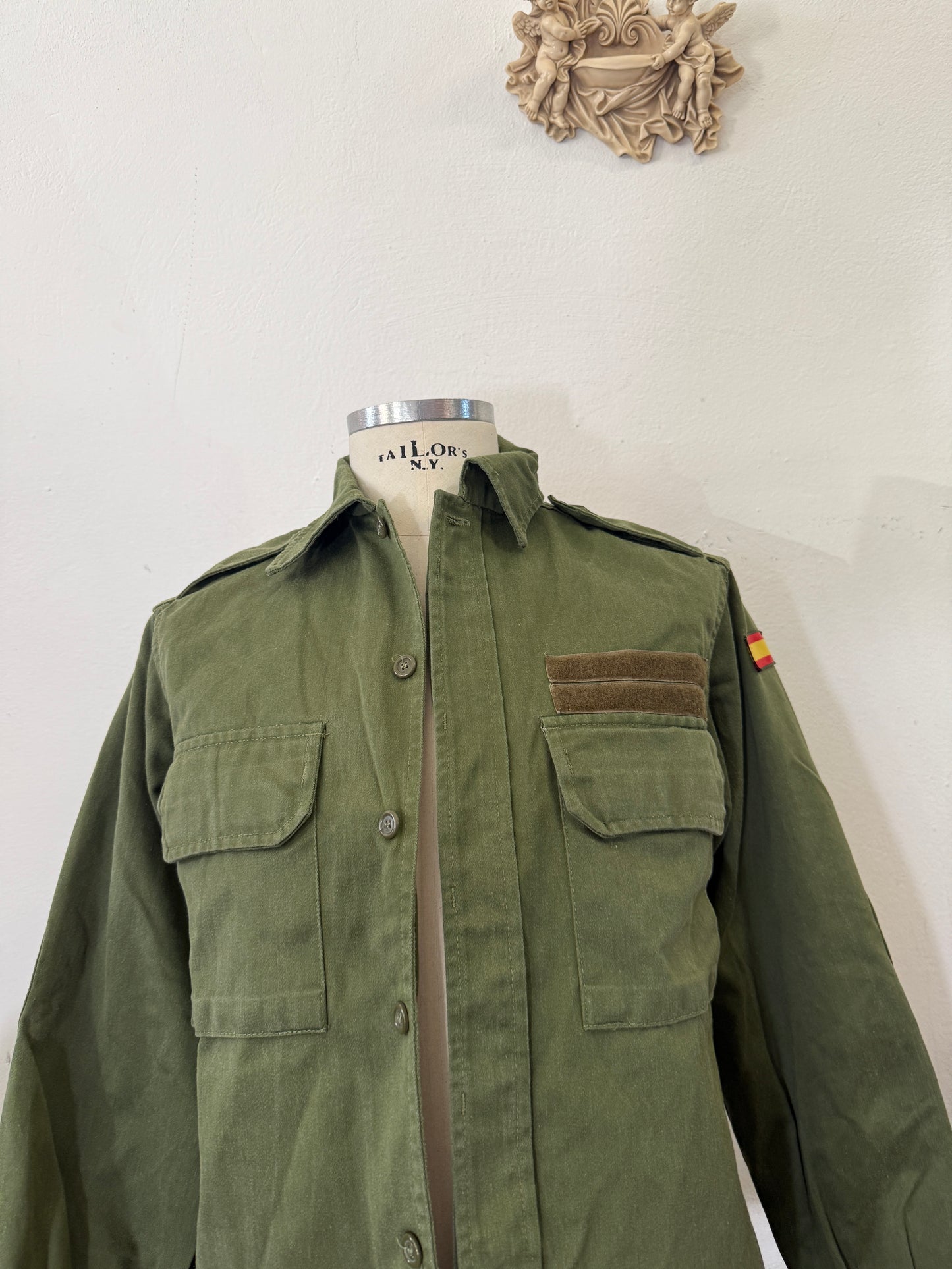 Vintage Spanish Army Shirt “M”