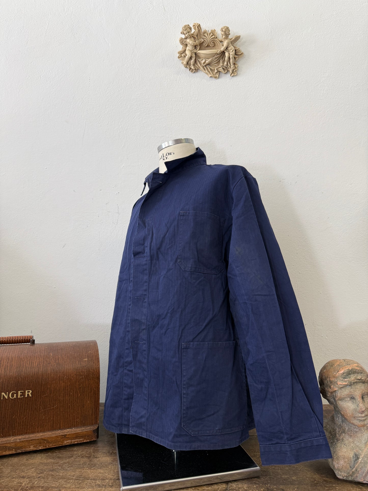 Vintage 90’s German Army Work Jacket HBT “L/XL”