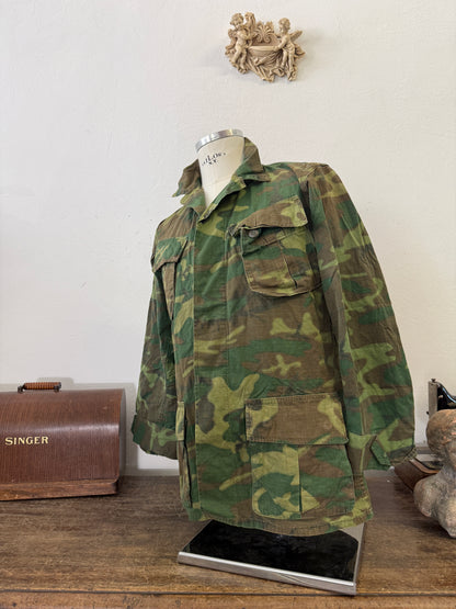 Vintage 60’s Ripstop Jungle Jacket ERDL Us Army “M”