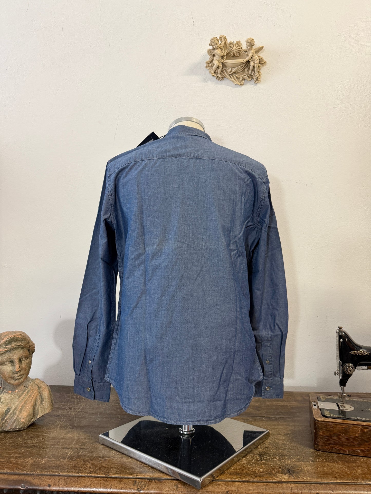 Chambray Jeckerson Shirt - XS, S, M, L