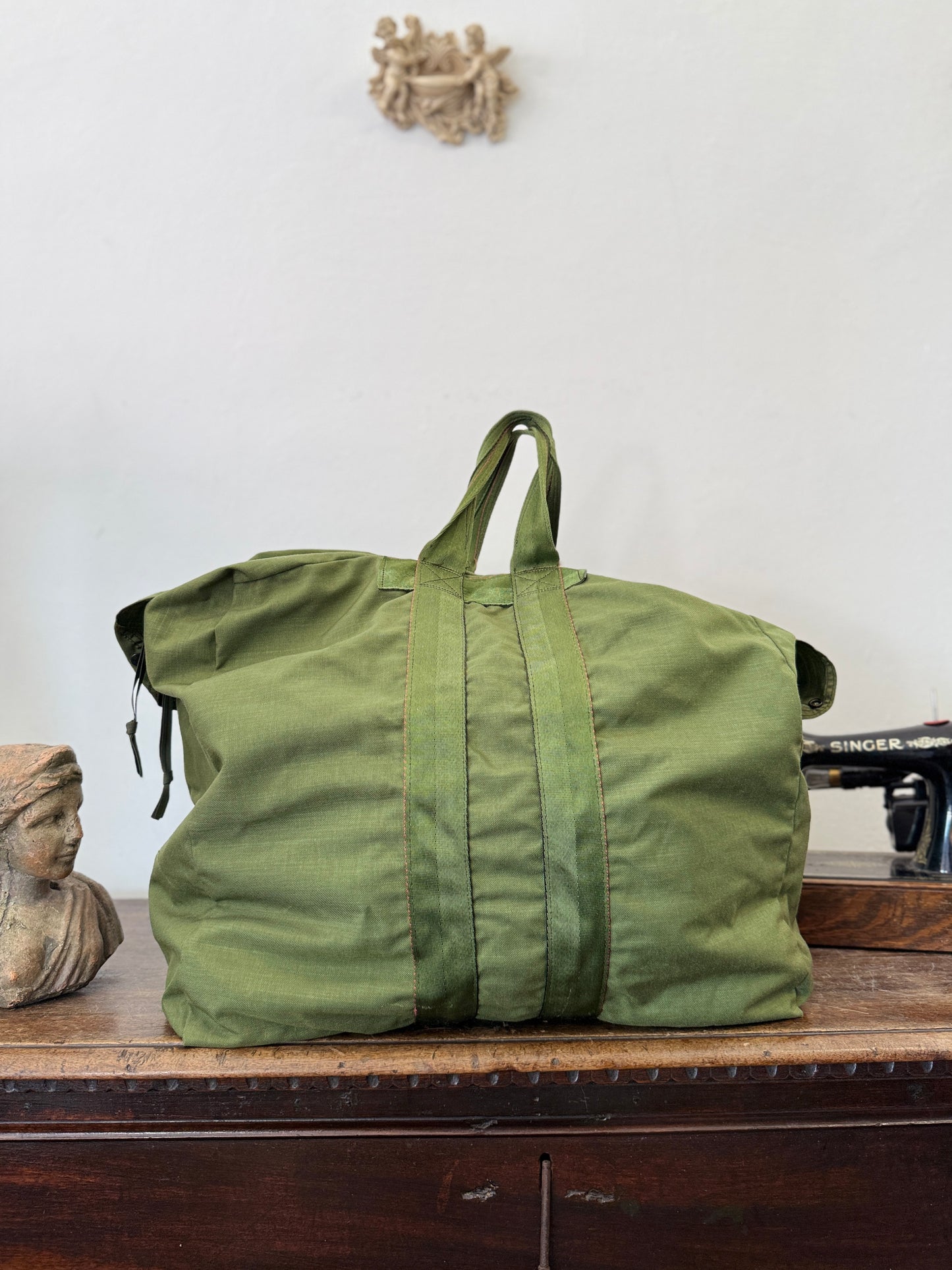 Vintage Nylon Us Flyers Kit Bag