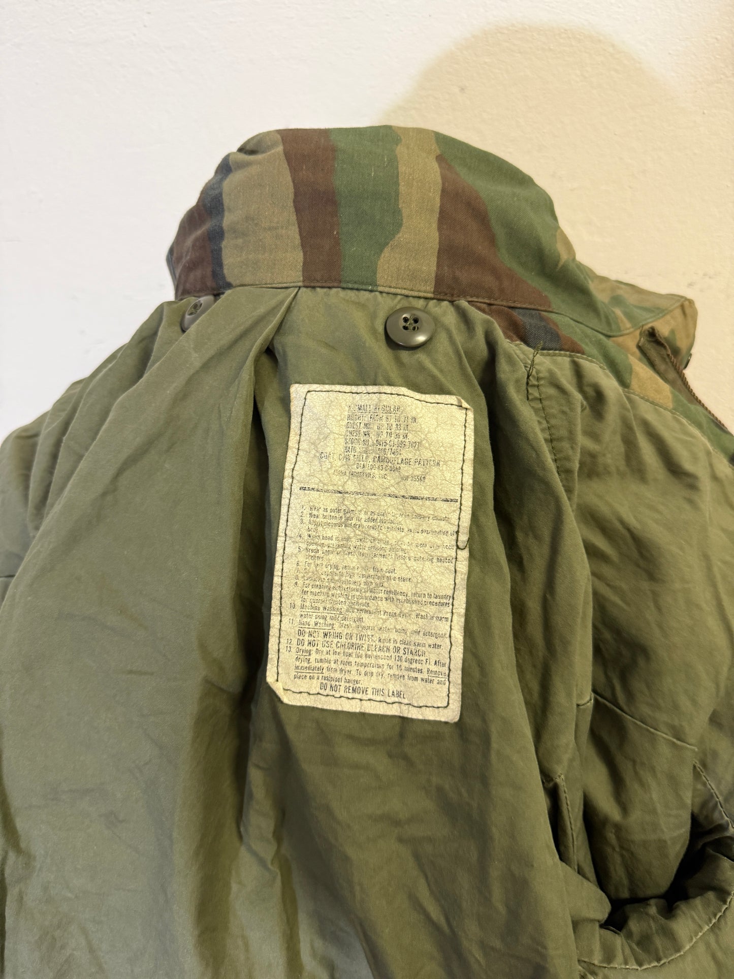 Vintage Woodland Field Jacket M65 Us Army “XS/S”