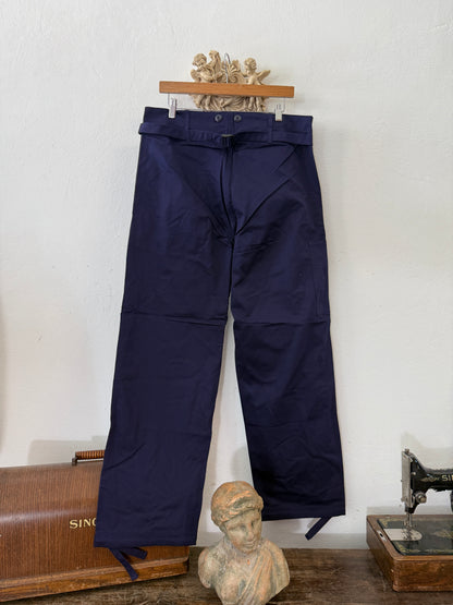 Vintage German Army Work Pants HBT “W35”