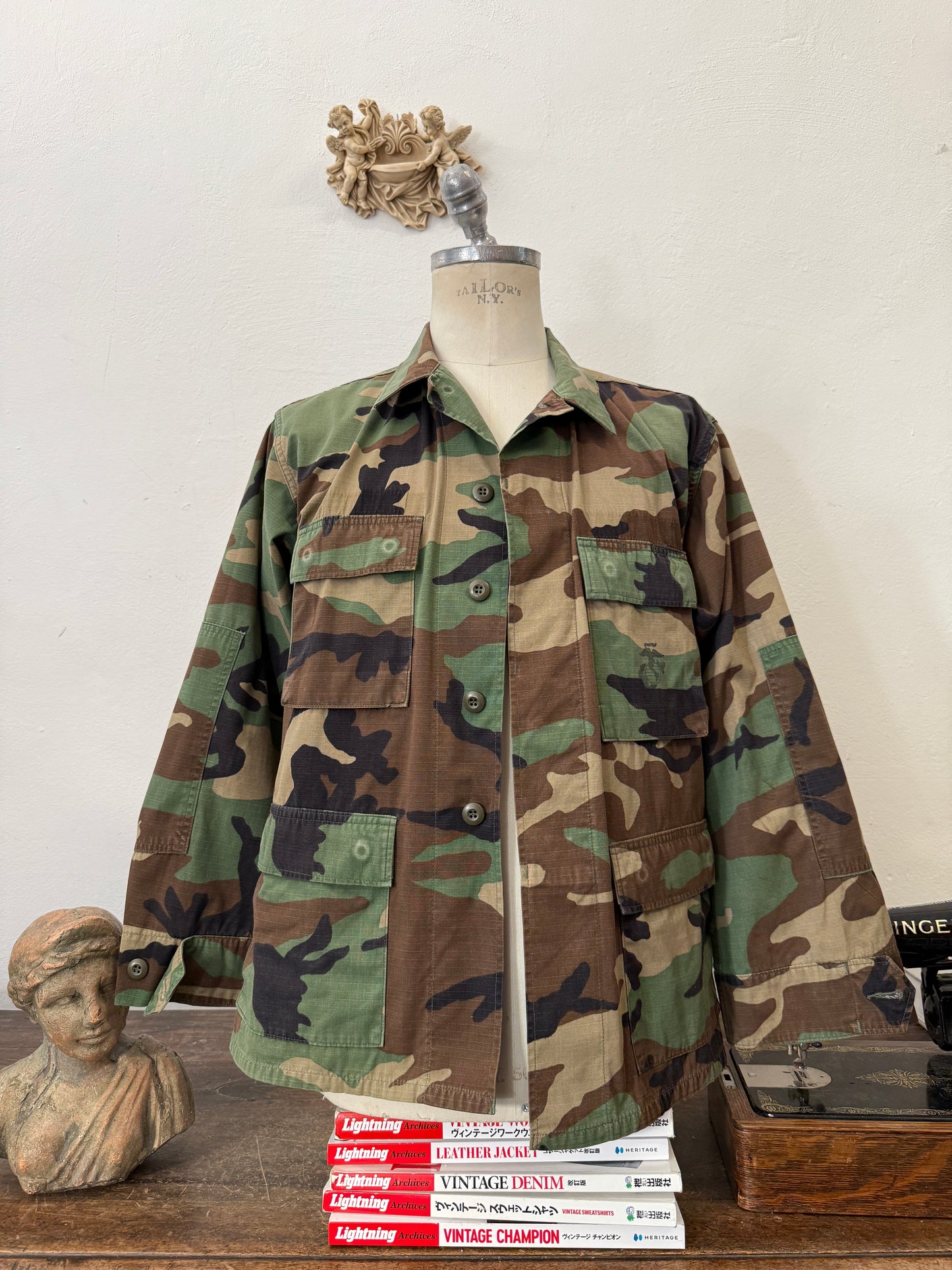 Vintage Woodland Jacket Us Army “M”