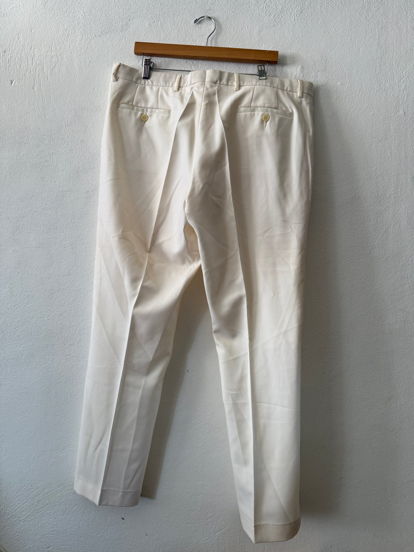 Cream-Colored Trousers “W38”