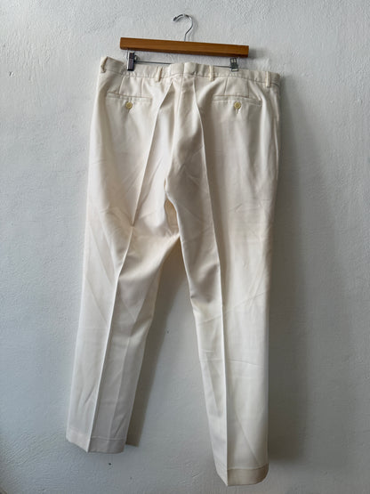 Cream-Colored Trousers “W38”