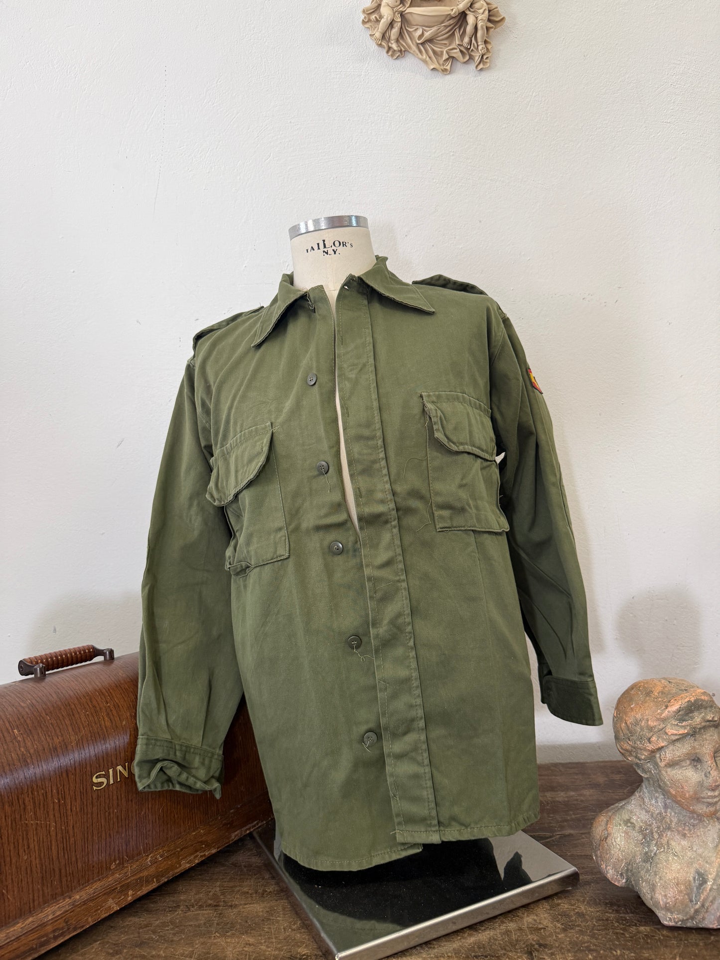 Vintage Spanish Army Shirt “M”