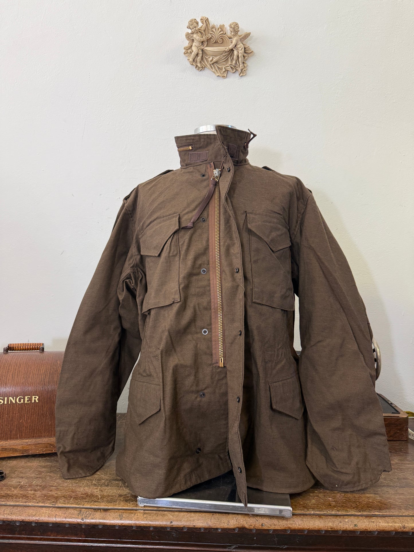 Vintage Field Jacket M65 Us Army Alpha Industries “XL”