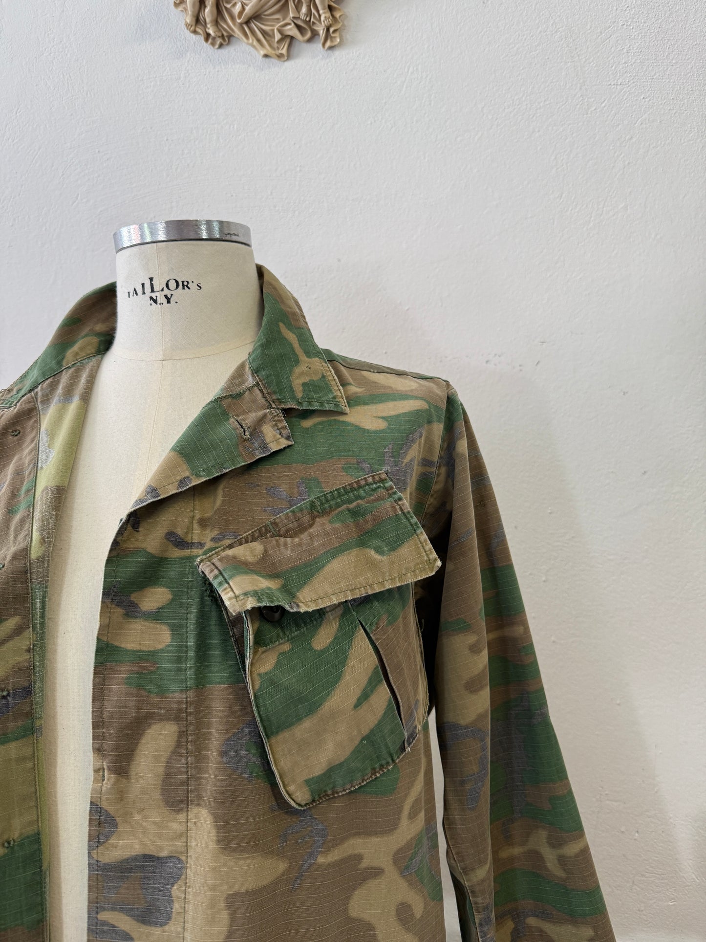 Vintage 60’s Jungle Jacket ERDL Ripstop “M”