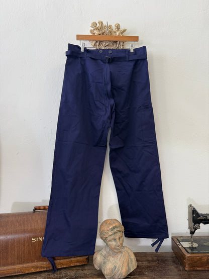 Vintage German Army Work Pants HBT “W36”