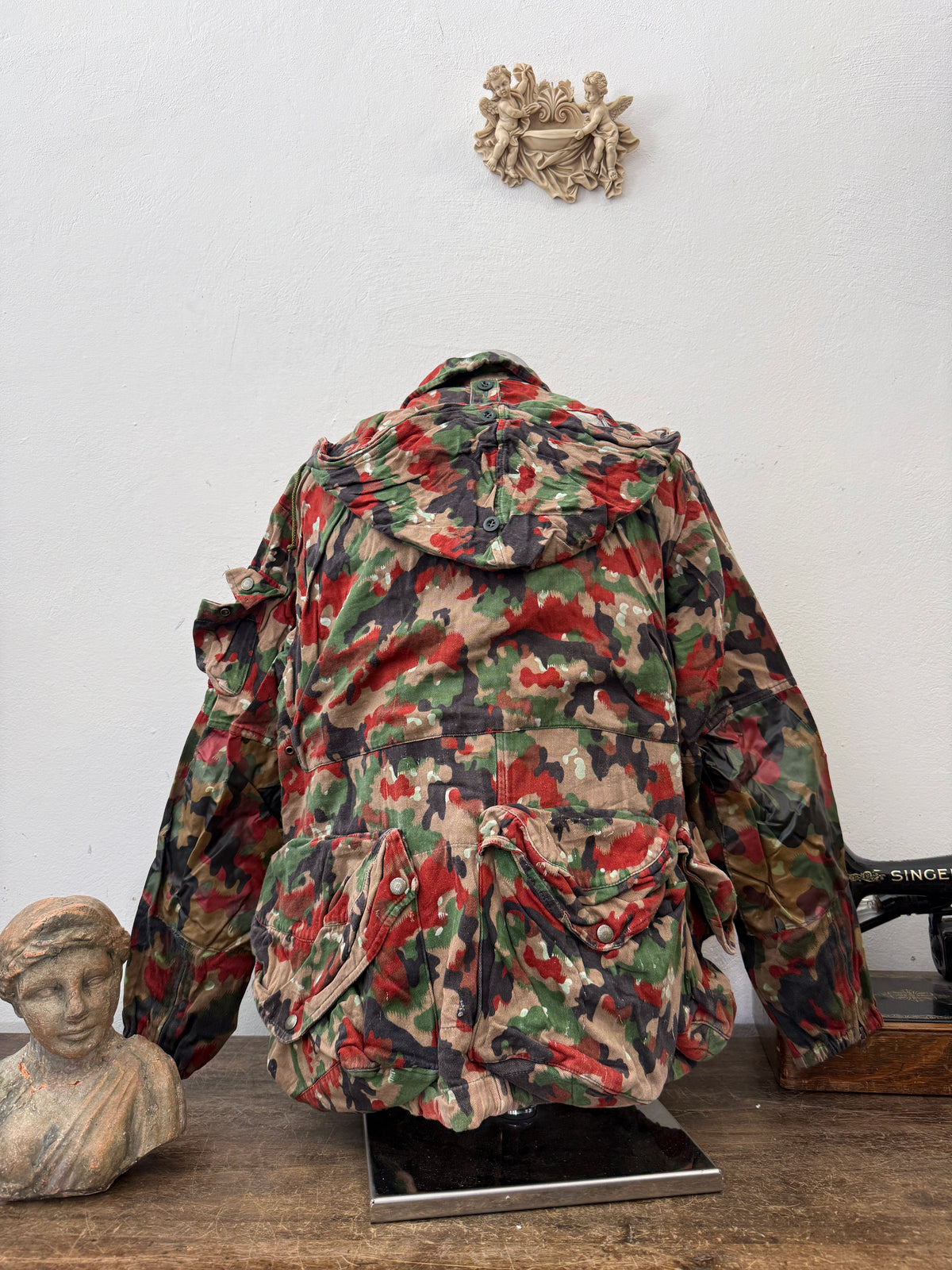 Vintage Swiss Army Camo Jacket M70 “L/XL”