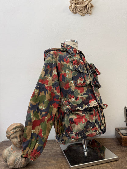 Vintage Swiss Army Camo Jacket M70 “L”
