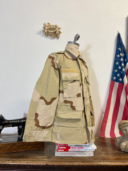 Deadstock BDU Camo Jacket Rip Stop US Army –  Faded “L”