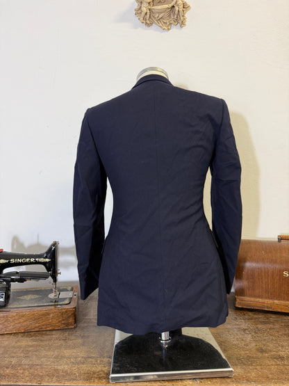 Vintage 80’s Italian Navy Double Breasted Jacket “S”