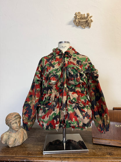 Vintage Swiss Army Camo Jacket M70 “L”