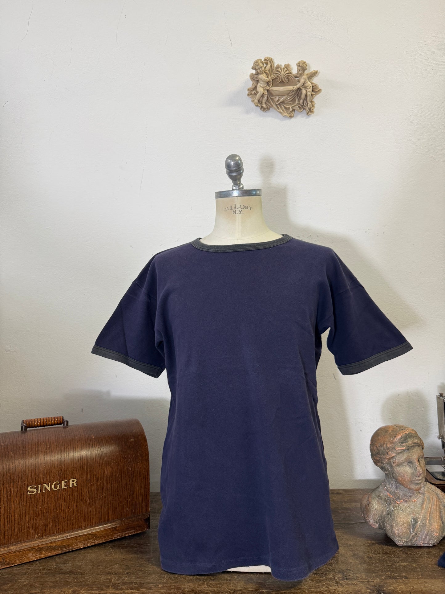 Vintage British Navy Tee “L”