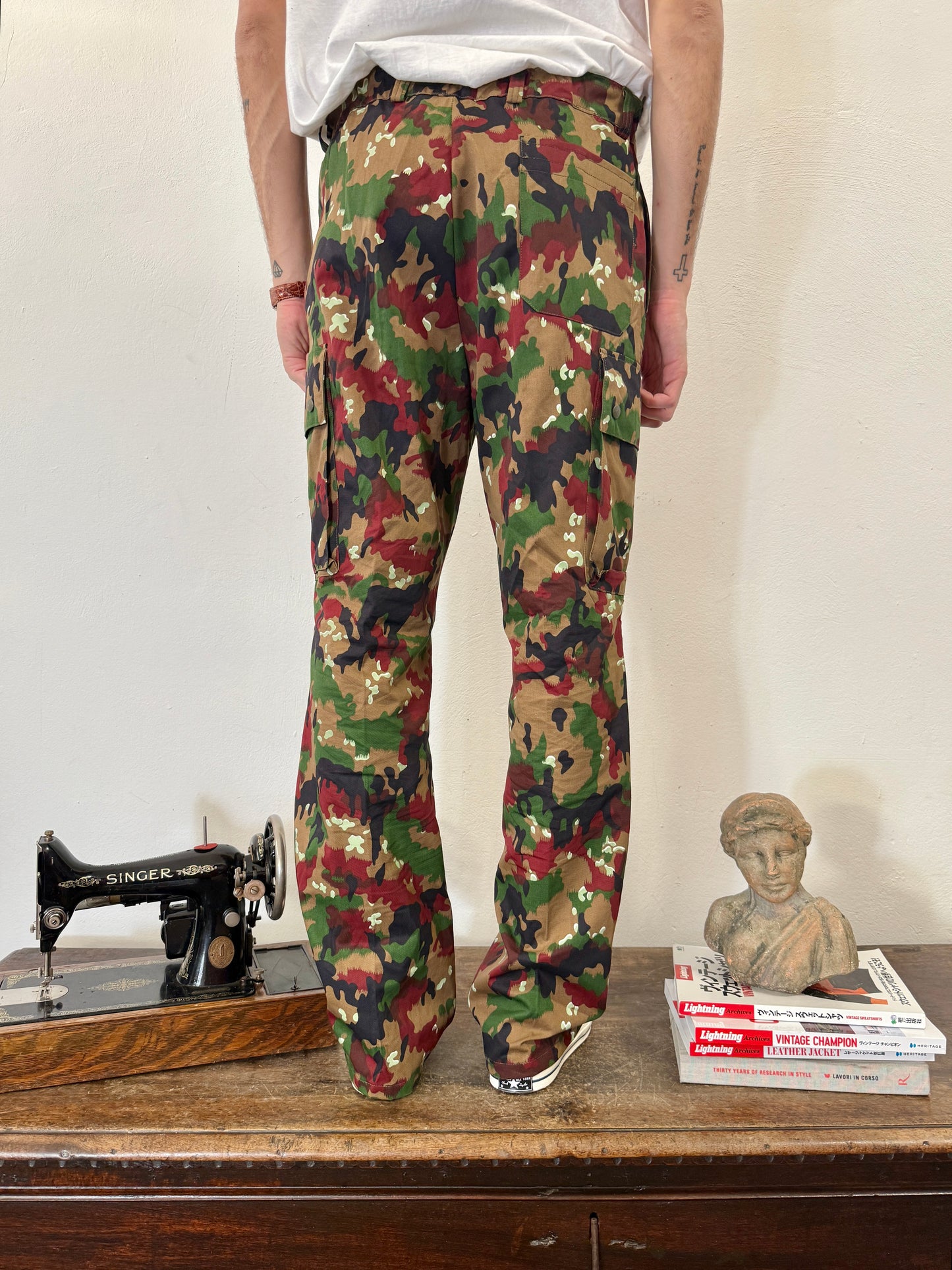 Vintage Swiss Army Camo Pants M83