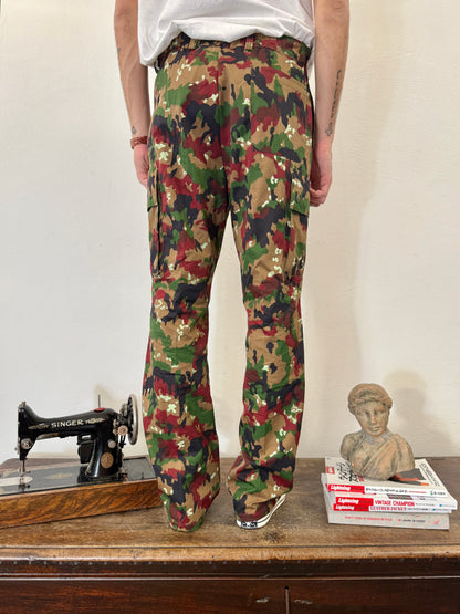 Vintage Swiss Army Camo Pants M83