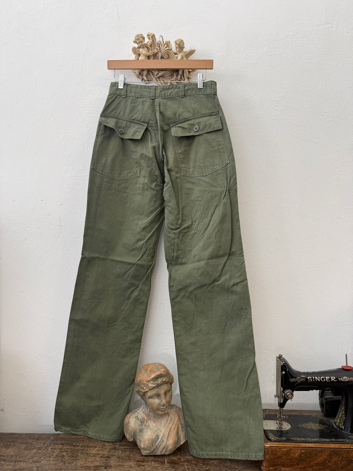Vintage Og 107 Us Army Fatigue Pants “W27”
