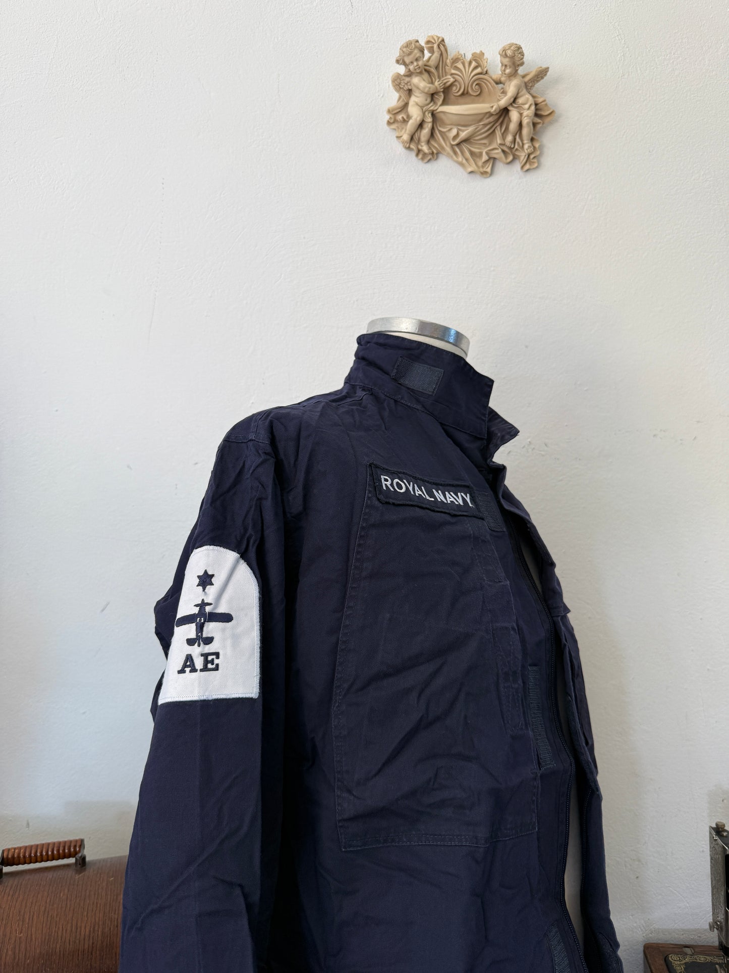 Vintage British Royal Navy Jacket “L”