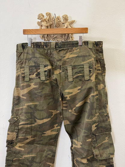 Camo Cargo Pants “W38”