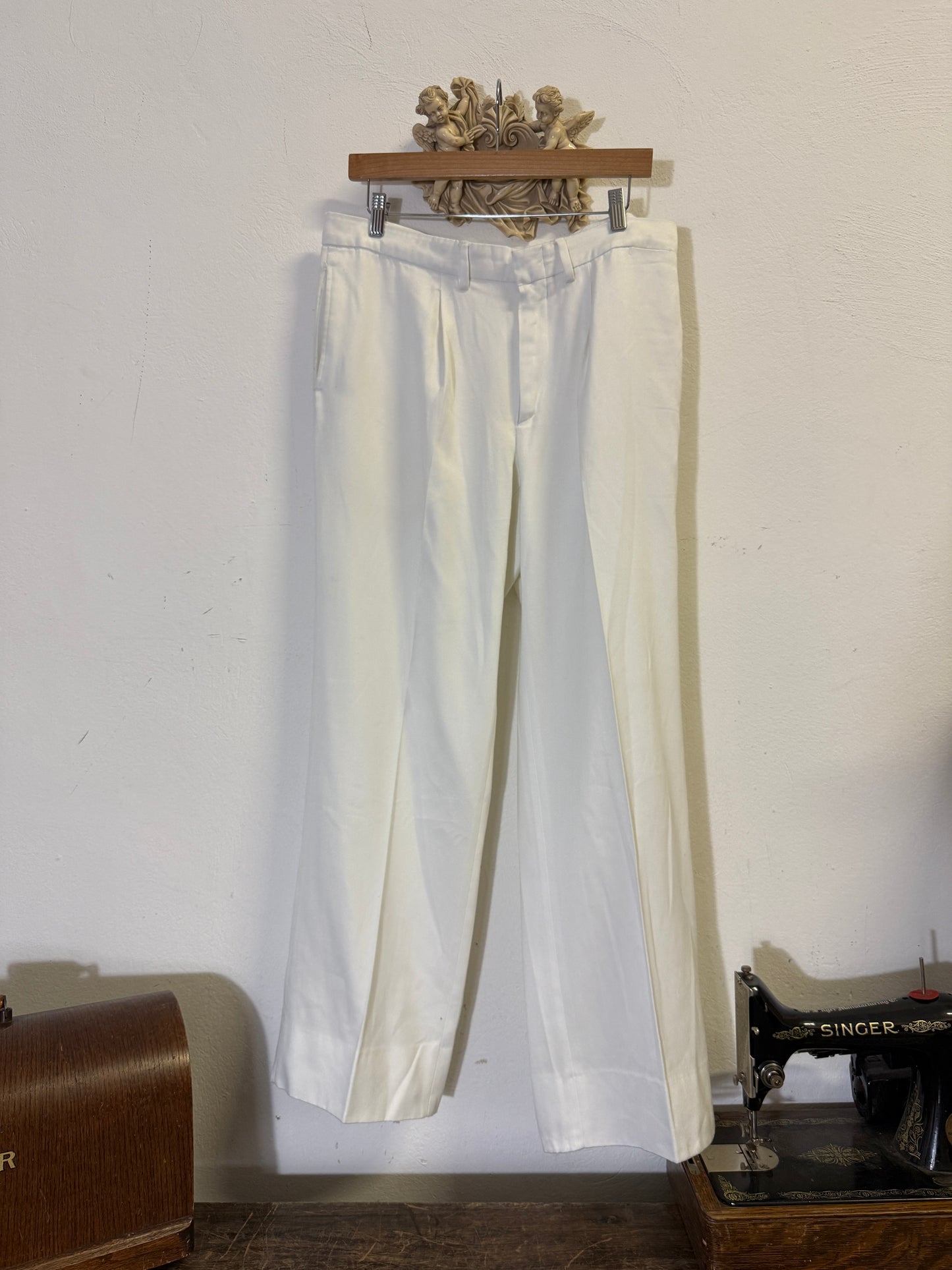 Vintage Italian Navy Pants “W35”
