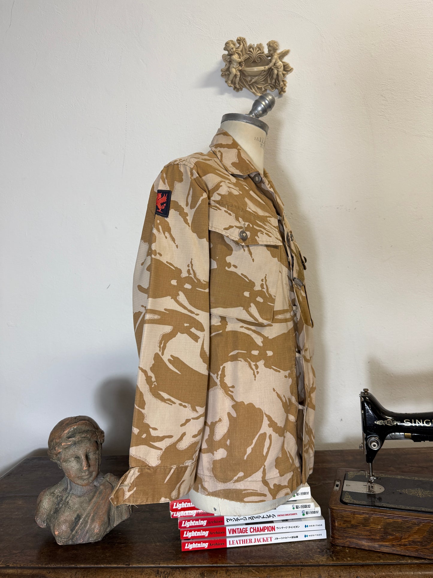 Vintage British Army Camo Jacket “M”