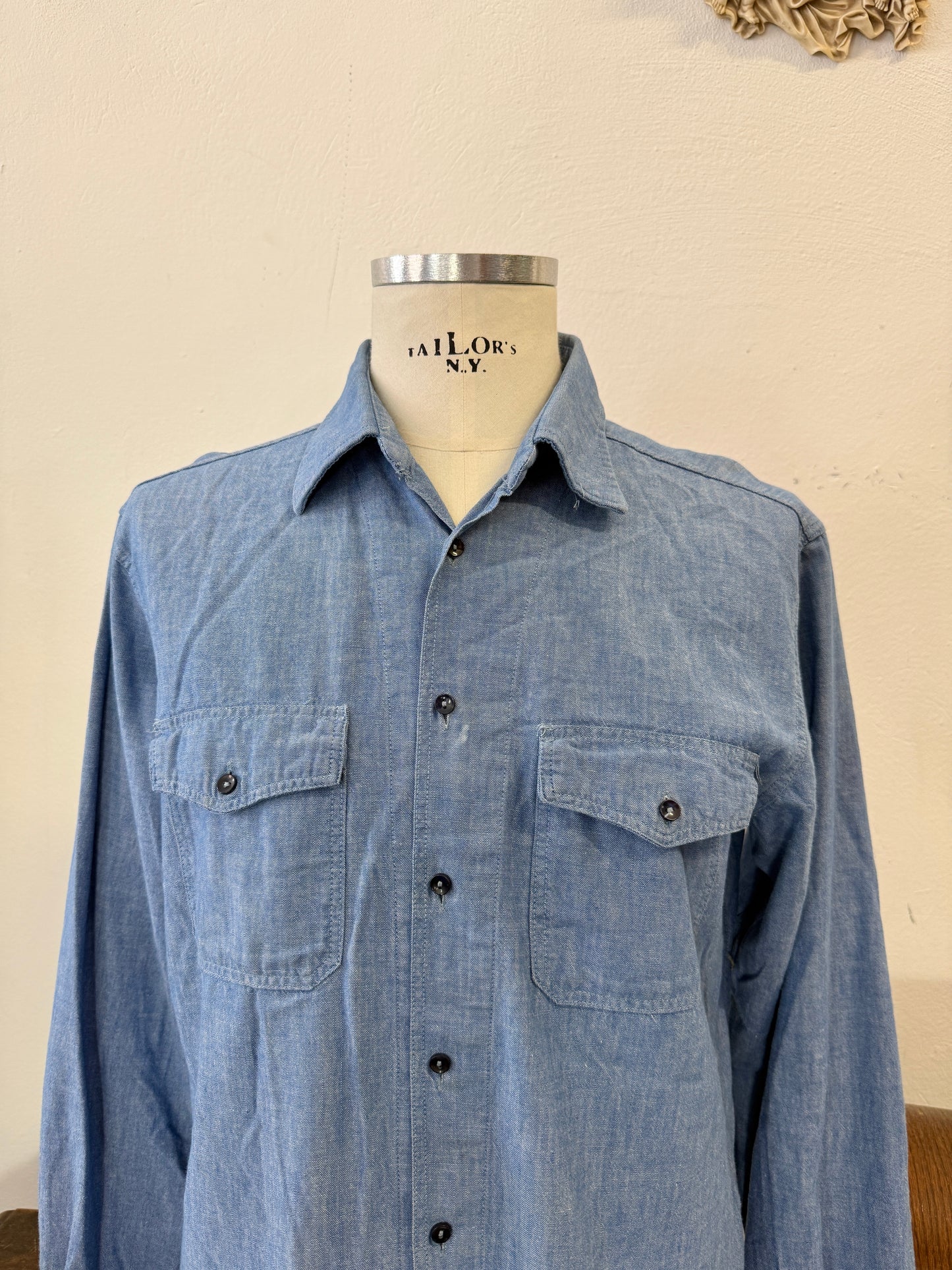 Vintage 90’s Italian Navy Shirt “L”