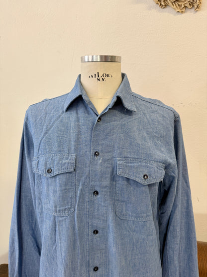 Vintage 90’s Italian Navy Shirt “L”
