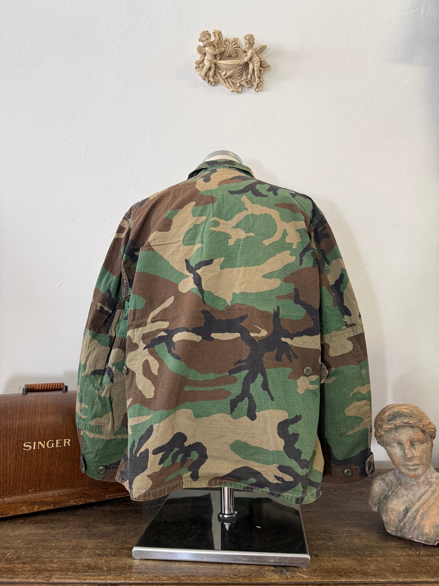 Vintage Ripstop Woodland Us Army Jacket “L”