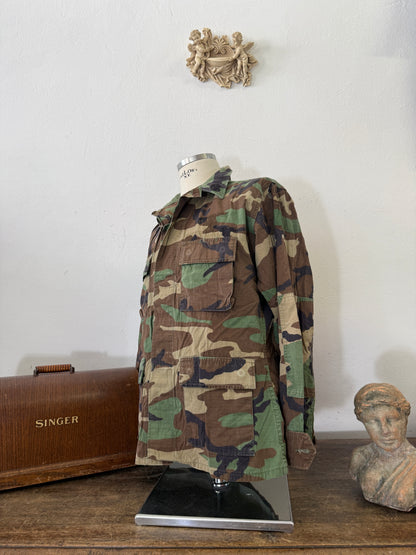 Vintage Ripstop Woodland Us Army Jacket “L”