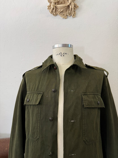 Vintage 80’s Faded Hungarian Army Shirt “L/XL”