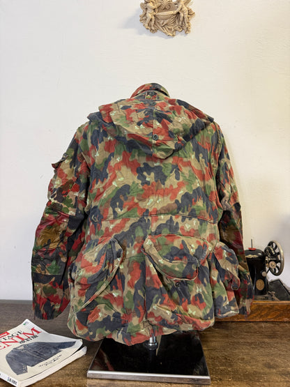 Vintage Swiss Army Camo Jacket M70 “L/XL”