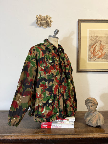 Vintage Swiss Army Camo Jacket M70 “L/XL”