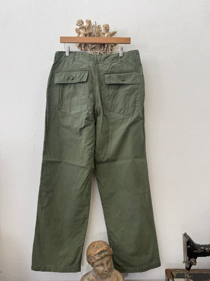 Vintage Og 107 Us Army Fatigue Pants “W34”