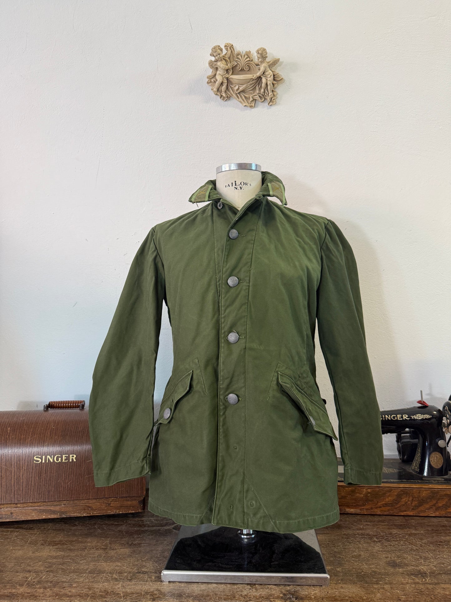 Vintage 60’s Swedish Army Jacket “M”