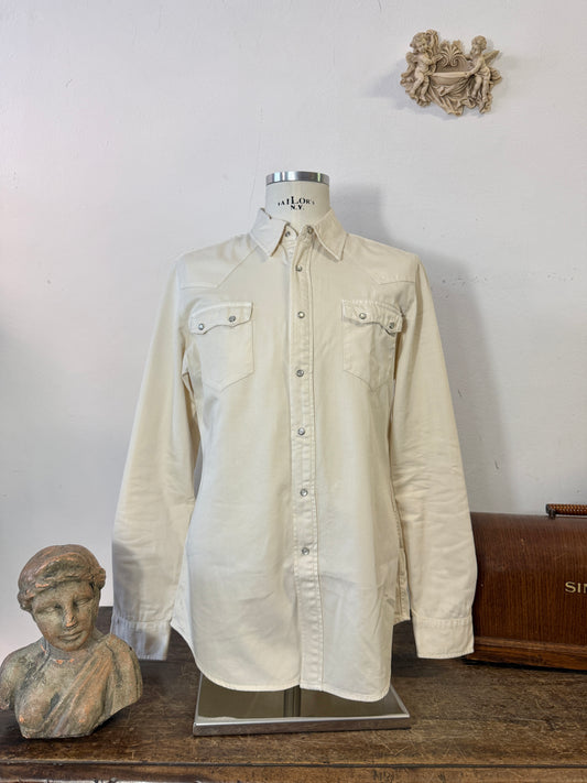 Western “Jeckerson” Denim Shirt - XS, S, M
