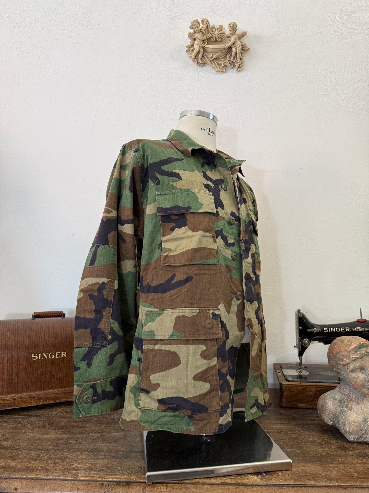 Vintage Woodland Us Army Jacket “L”