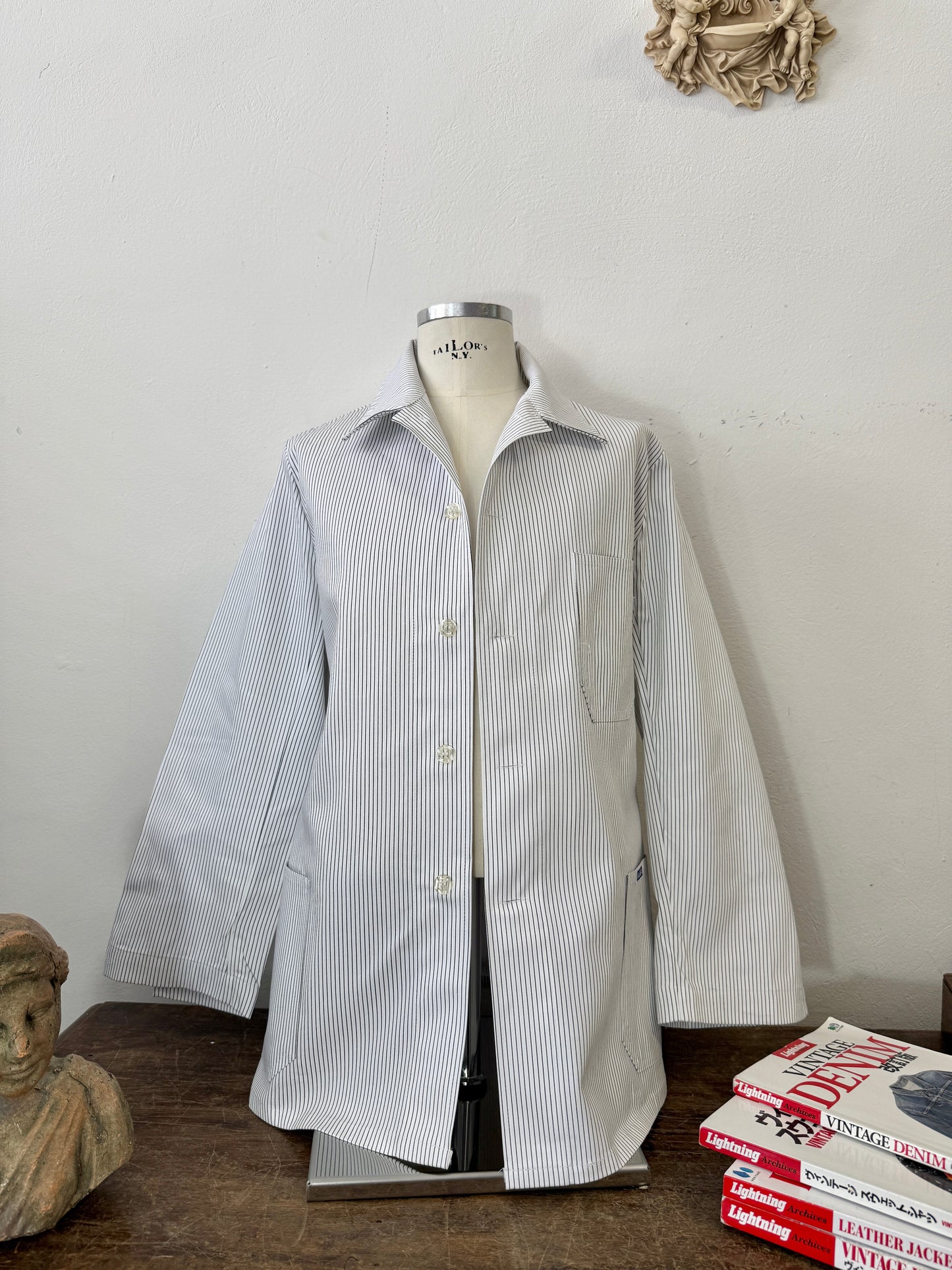 Vintage 90’s Striped Work Jacket “XL”