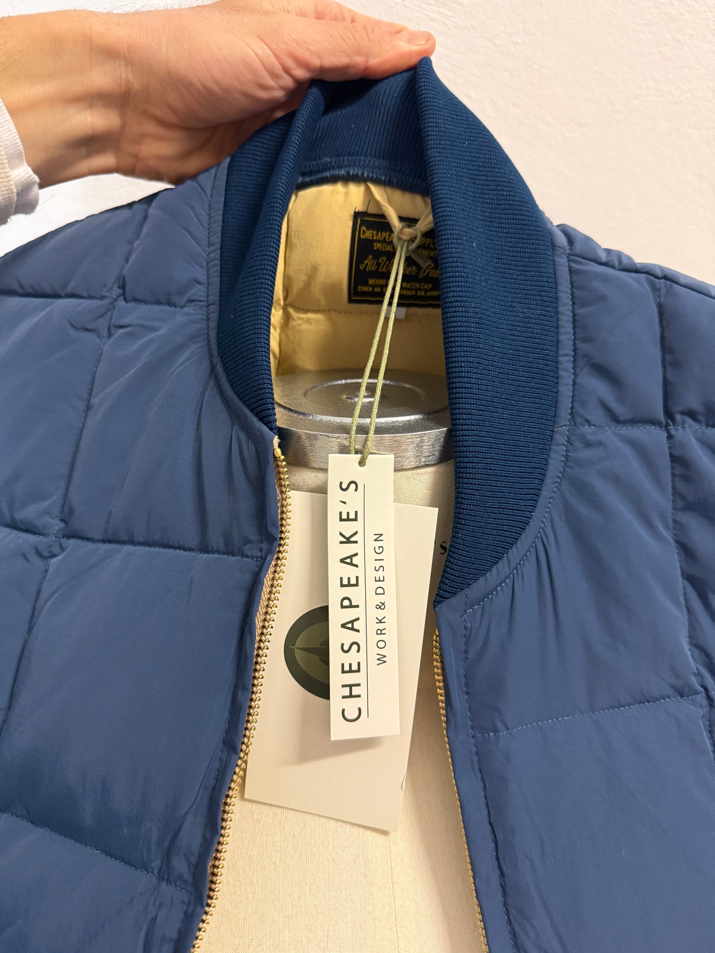 Chesapeake’s Down Vest Seattle - Deep Blue