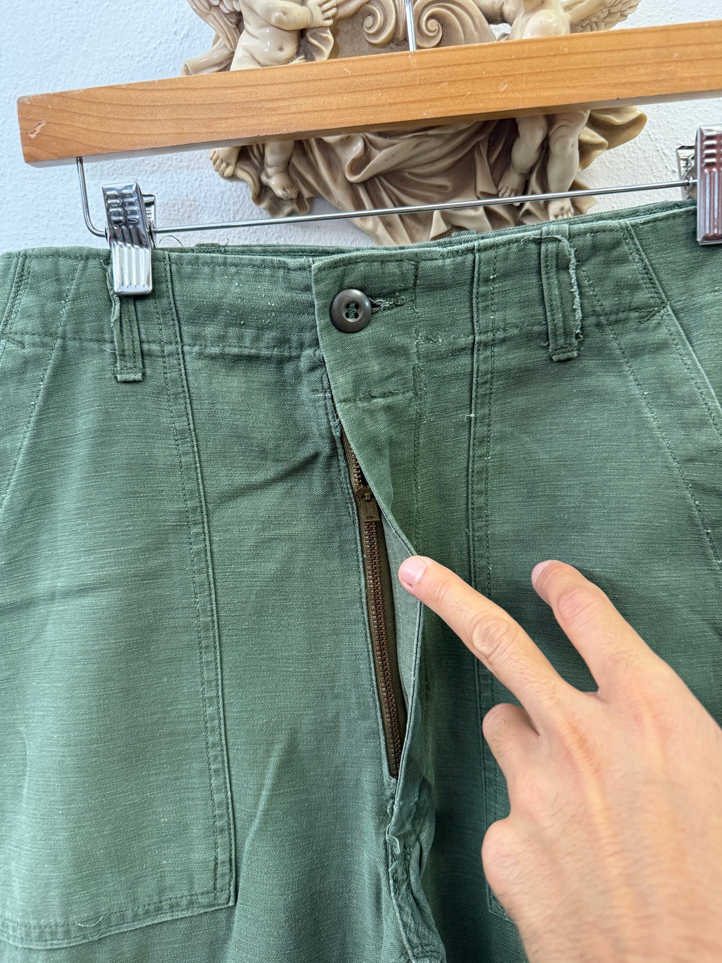 Vintage Og 107 Us Army Fatigue Pants “W29”