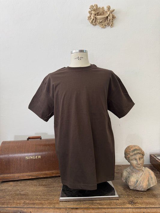 Brown T-Shirt with US Cotton - Mister Archive®