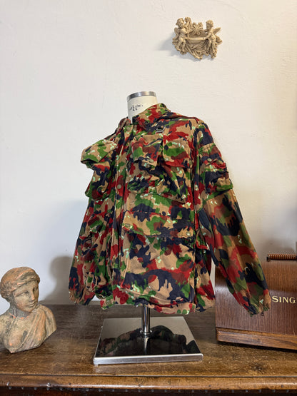 Vintage Swiss Army Camo Jacket M70 “L”