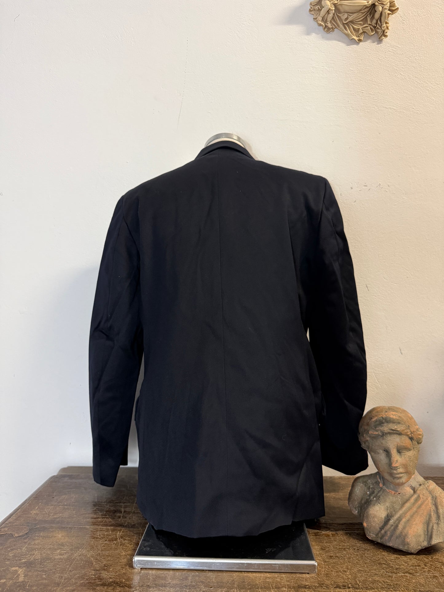 Vintage 00’s Italian Navy Double Breasted Jacket “XL”